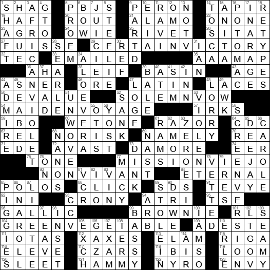 Out of africa pen name crossword