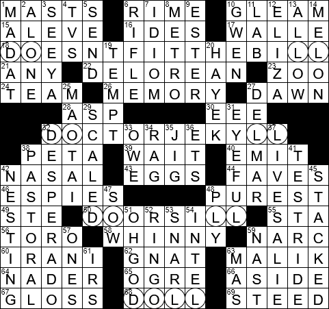 Use a damp cloth crossword clue