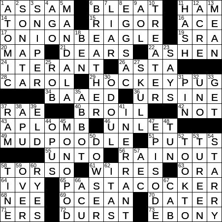 prince hamlet for one crossword