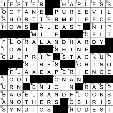 flocks crossword clue